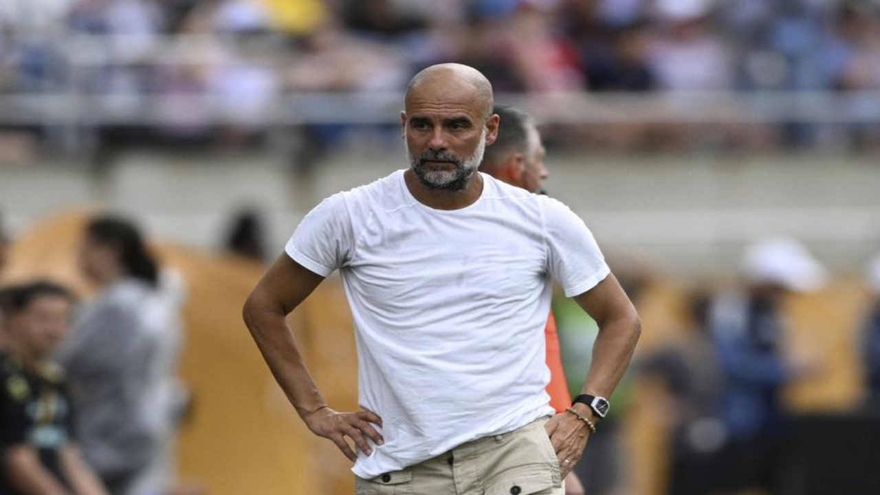 Pep Guardiola’s Bold New Moustache Stuns Premier League Fans