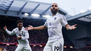 Bryan Mbeumo Controversial Goal Ignites Drama in Liverpool vs Manchester United Clash