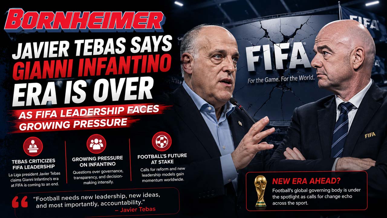 Javier Tebas Says Gianni Infantino Era Is Over as FIFA Leadership Faces Growing Pressure
