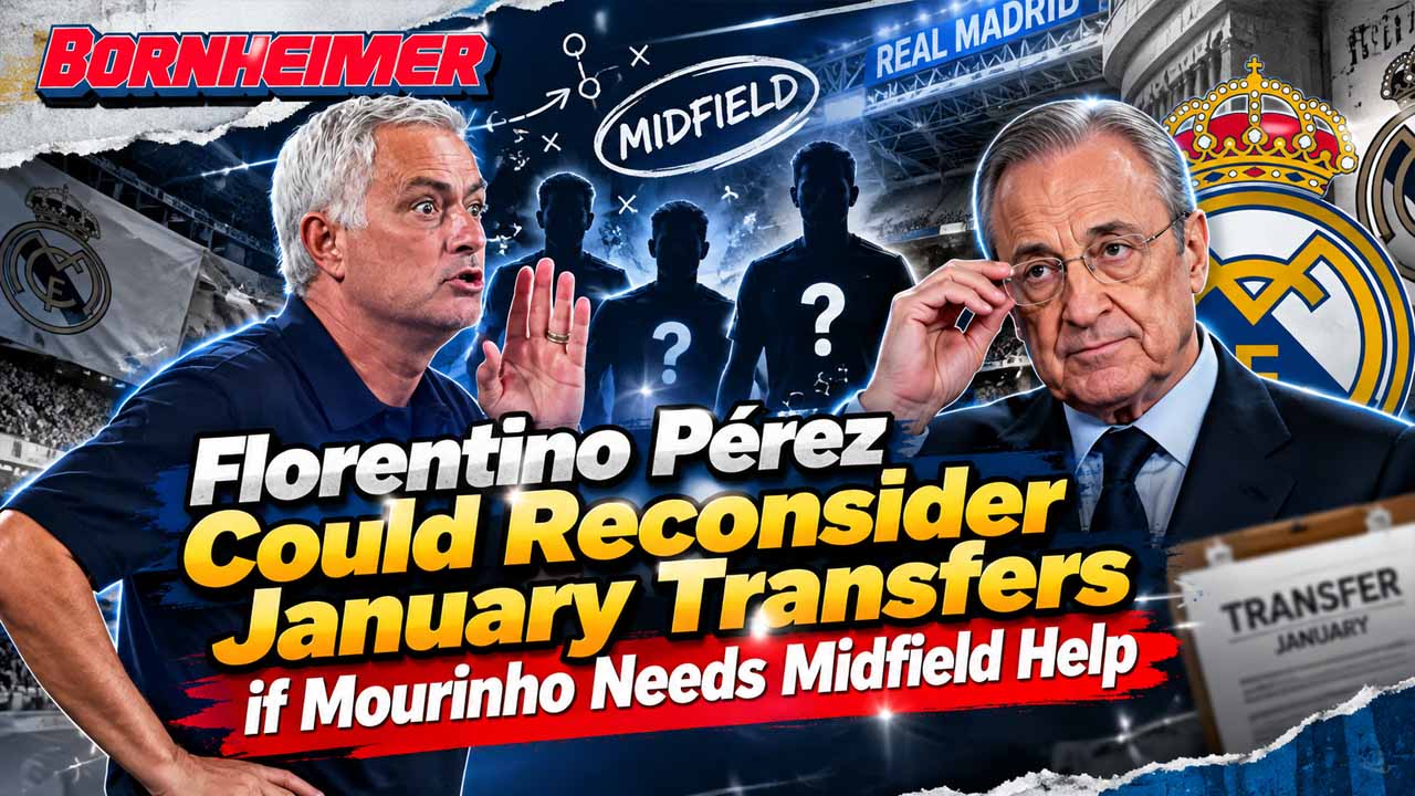 Florentino Pérez Could Reconsider January Transfers if Mourinho Needs Midfield Help