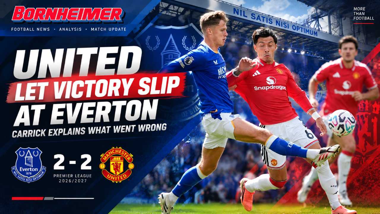 Manchester United Let Victory Slip as Carrick Pinpoints What Went Wrong