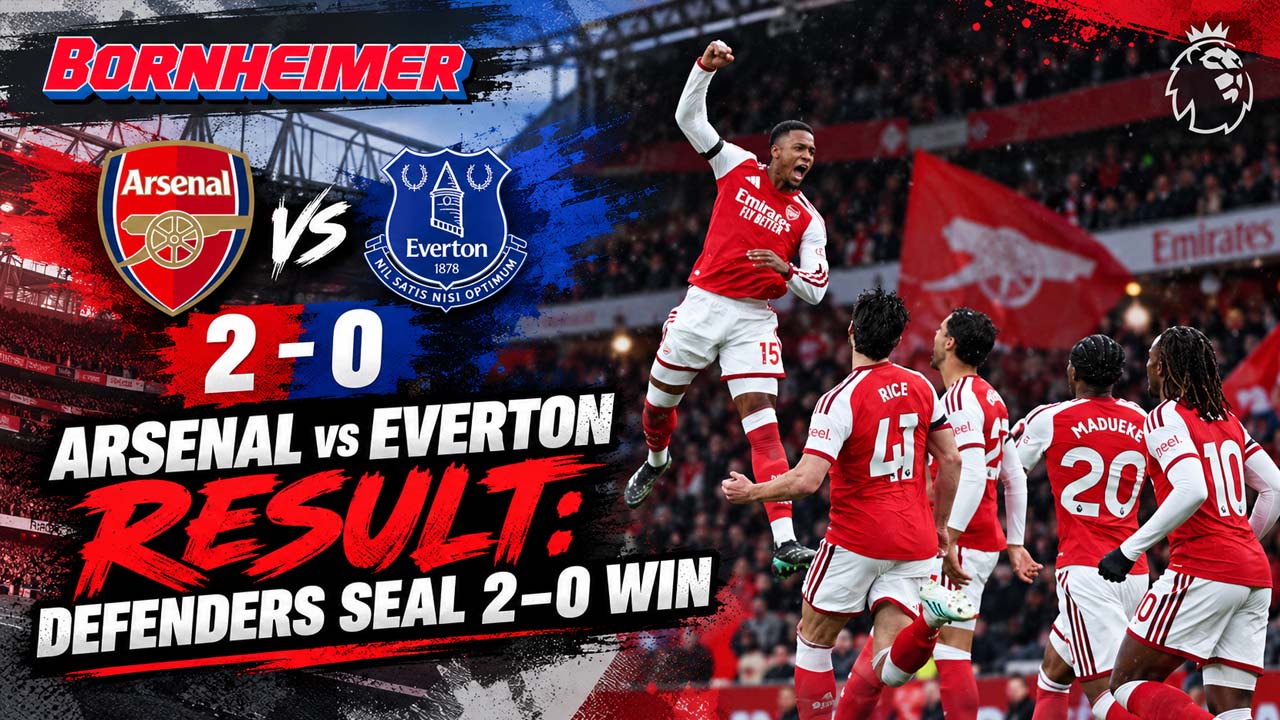 Arsenal Beat Everton as Centre-Back Duo Deliver Both Goals