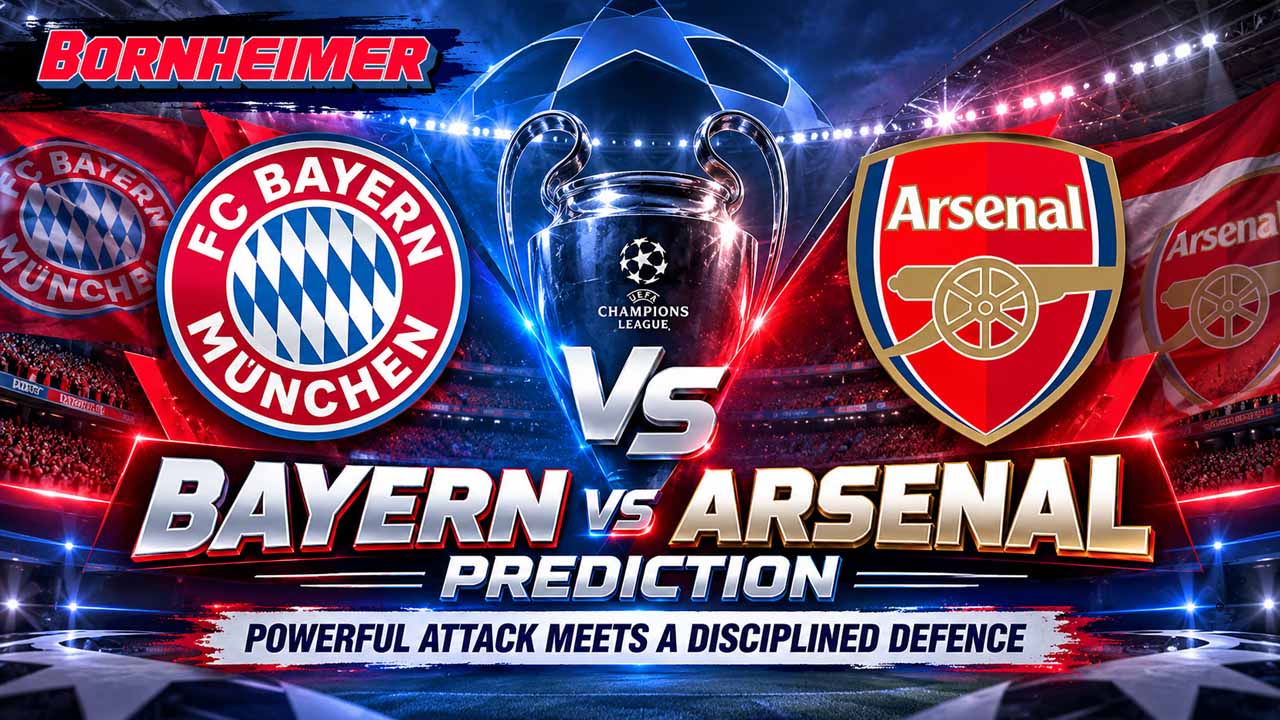 Bayern vs Arsenal Prediction: Powerful Attack Meets a Disciplined Defence