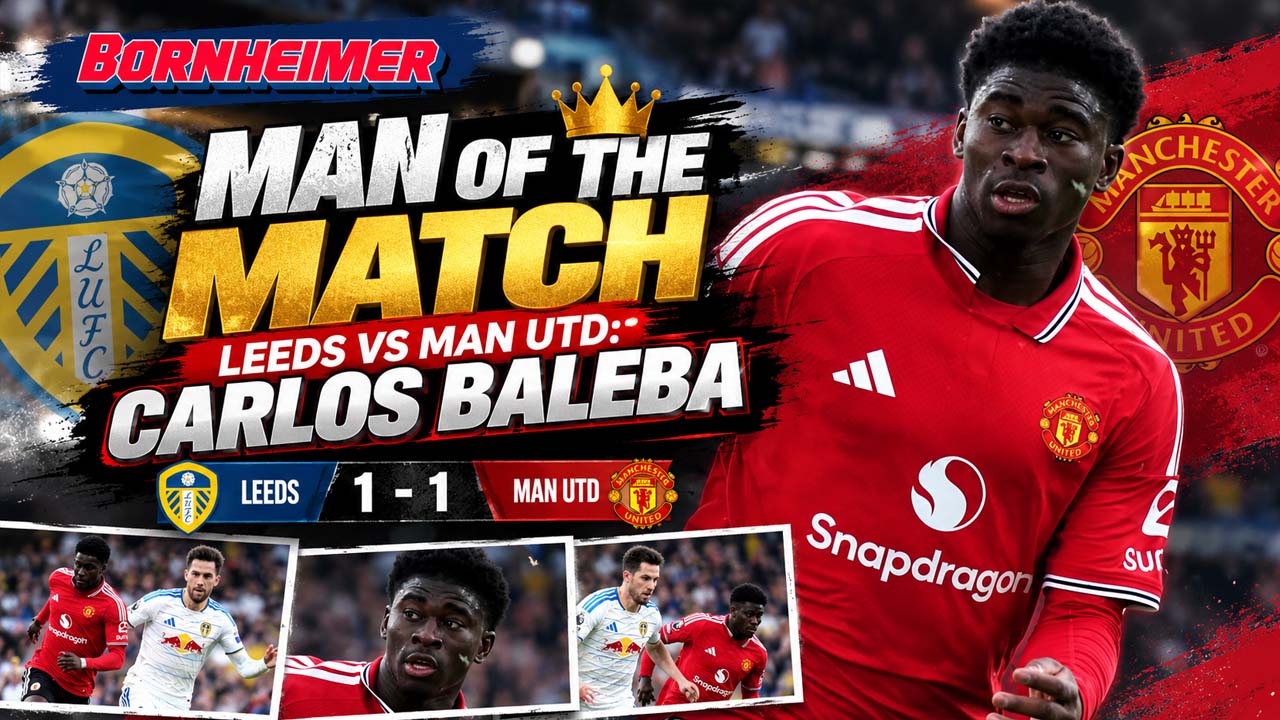 Carlos Baleba Stands Out as Manchester United Settle for Leeds Draw