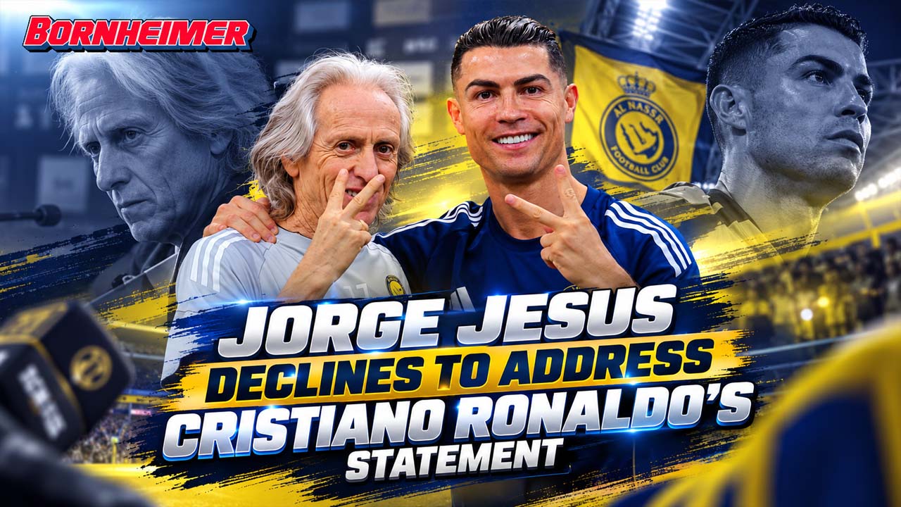Jorge Jesus Declines to Address Cristiano Ronaldo’s Statement