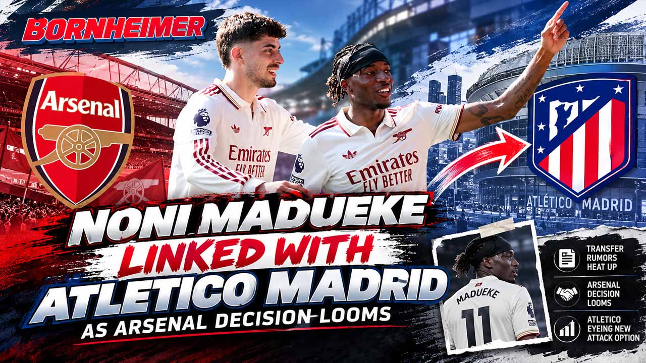 Noni Madueke Linked with Atletico Madrid as Arsenal Decision Looms
