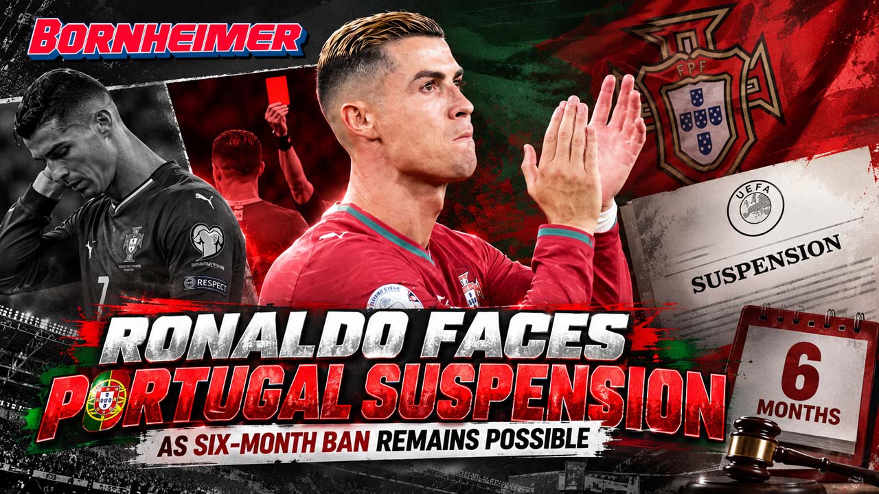 Ronaldo Faces Portugal Suspension as Six-Month Ban Remains Possible